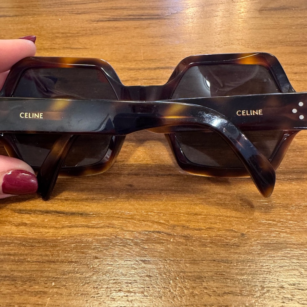 Celine Brown Tortoise Sunglasses